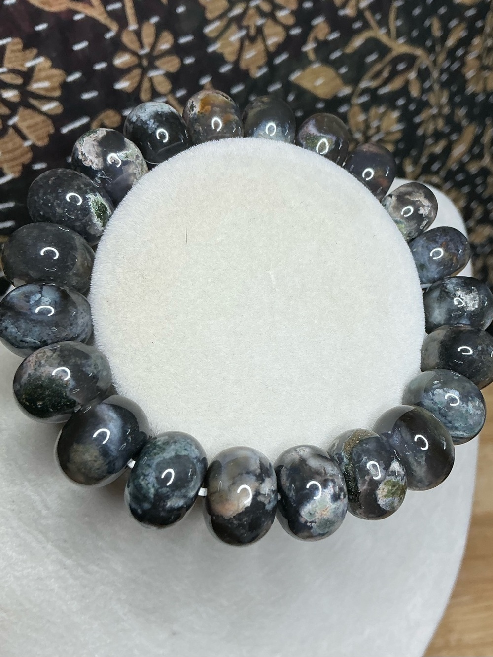 Ocean Jasper Rondelle 14mm